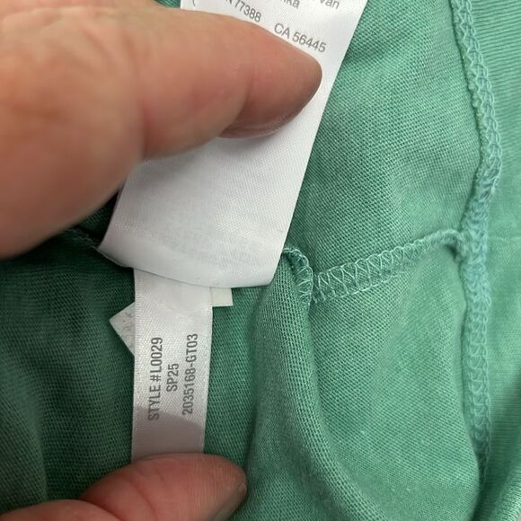 J. Crew L0029 Green crewneck cotton tee size M NWT - Picture 6 of 6
